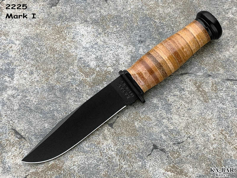 KA-BAR2225 Mark I 1095 Cro-VanֻɫĩͿ Ƥ սֱֻ